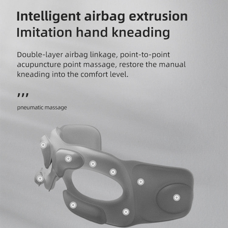 Heated Eye Massager  Relaxing Eye Therapy Device for Tired Eyes