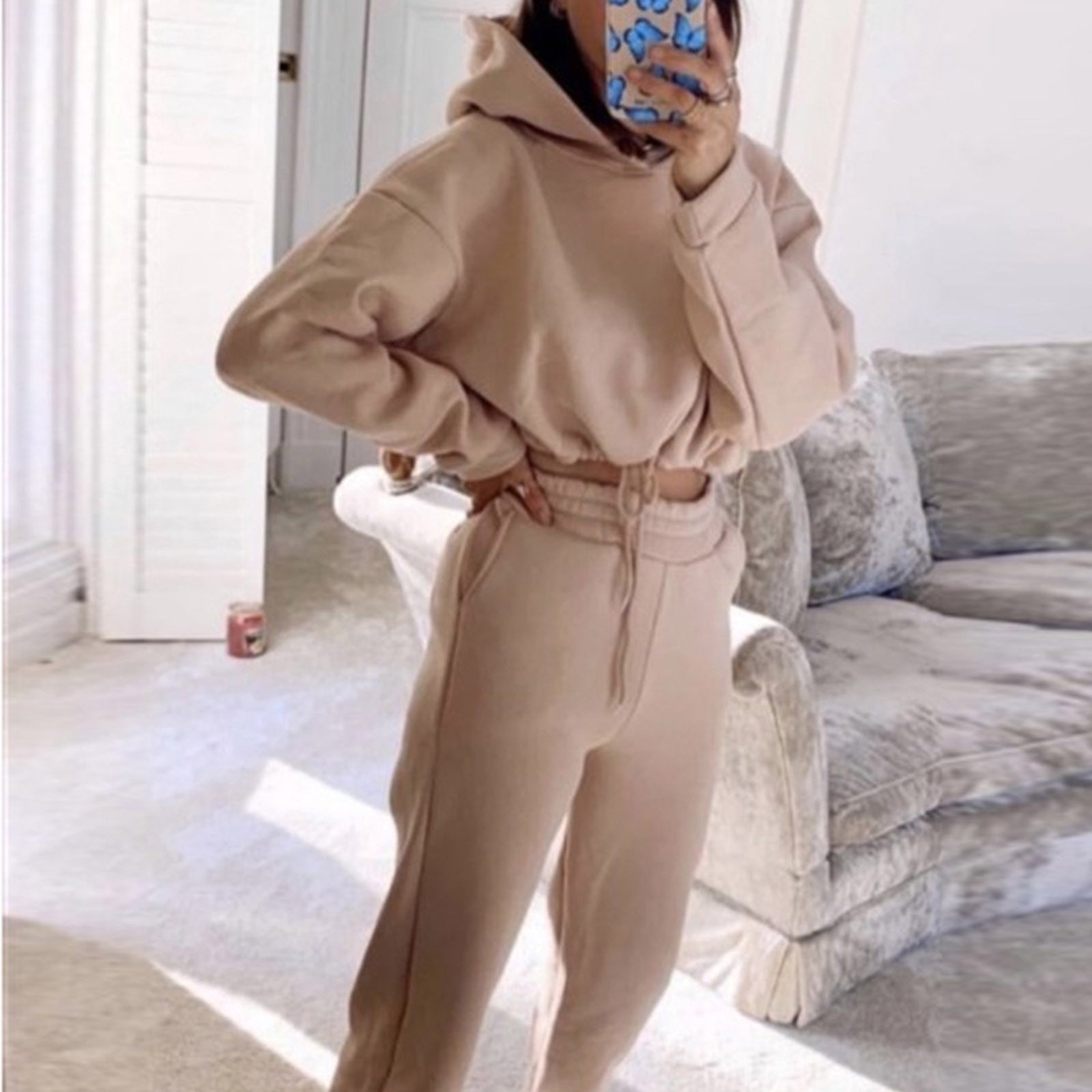 Women’s Casual Tracksuit Set Hoodie & Jogger Sweatsuit