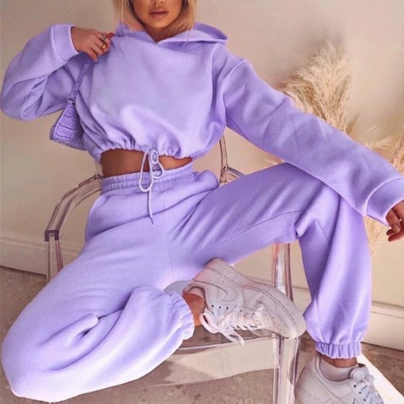Women’s Casual Tracksuit Set Hoodie & Jogger Sweatsuit