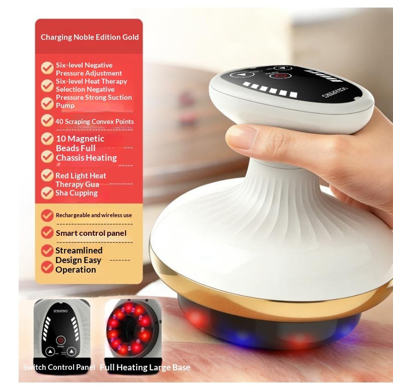 Electric Gua Sha Massage Device Body & Facial Contouring Tool