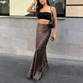 Leopard Print Mermaid Dress”