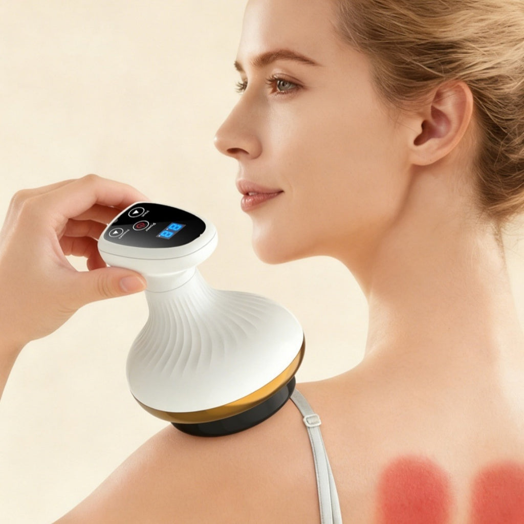 Electric Gua Sha Massage Device Body & Facial Contouring Tool