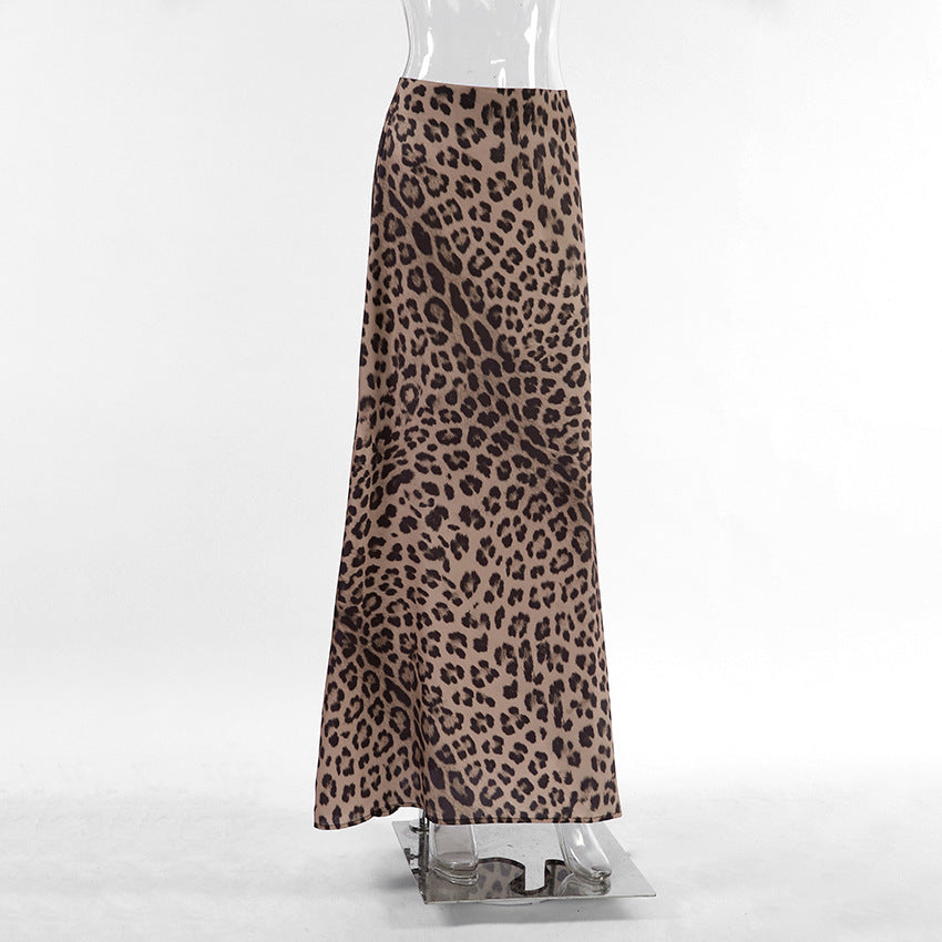 Leopard Print Mermaid Dress”