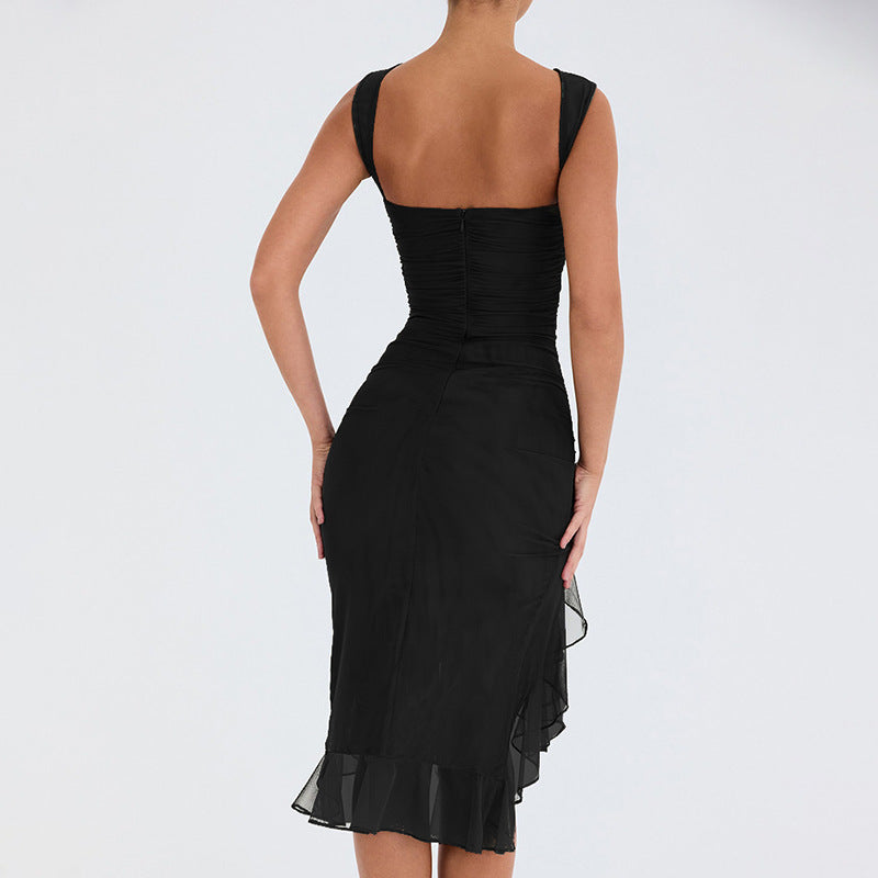 Women's Sleeveless Slim Fit Mini Dress