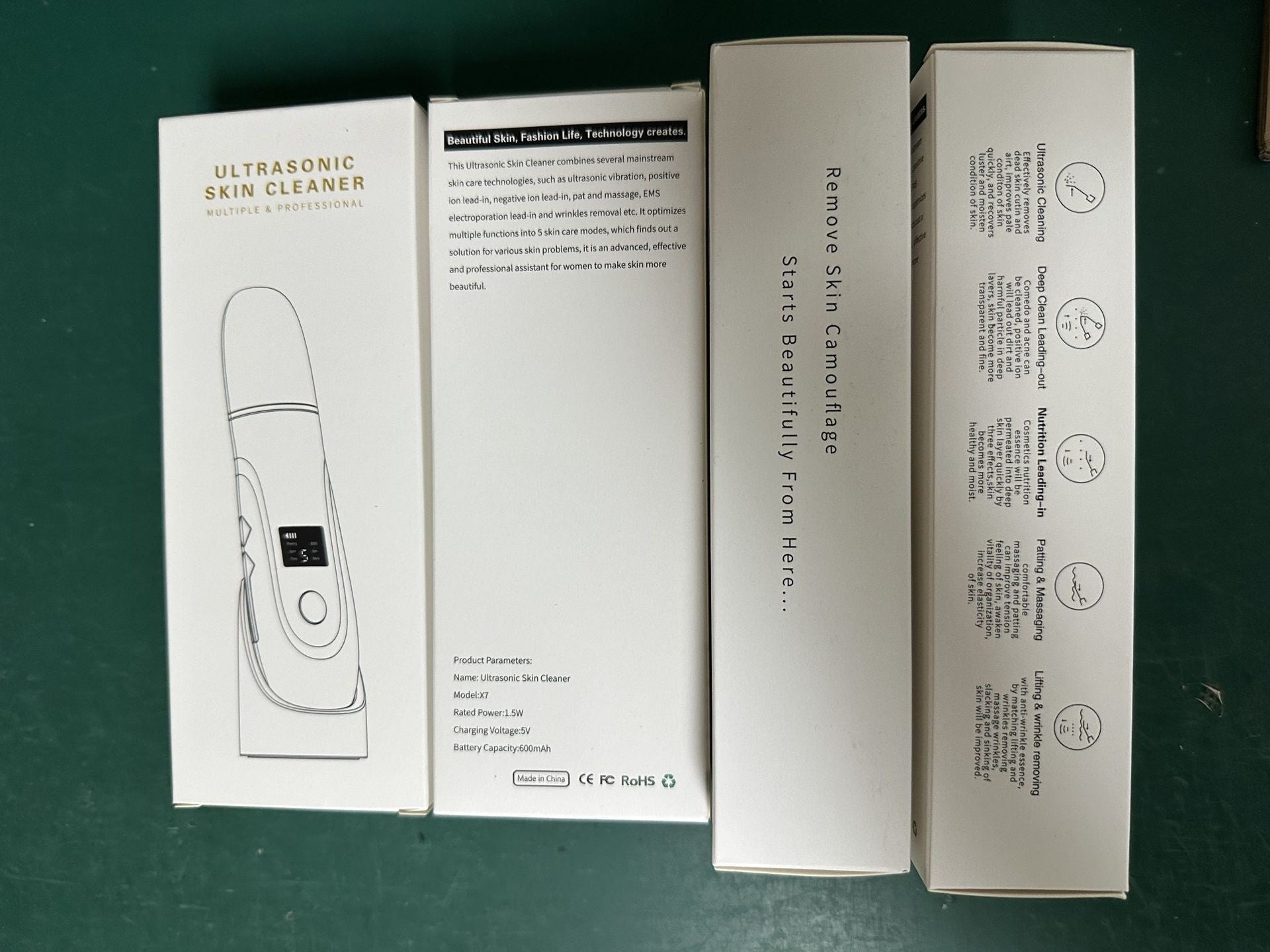Ultrasonic Pore Scrubber Blackhead & Dead Skin Remover