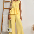 Women Two-Piece Set Casual Daily Wear Outfit