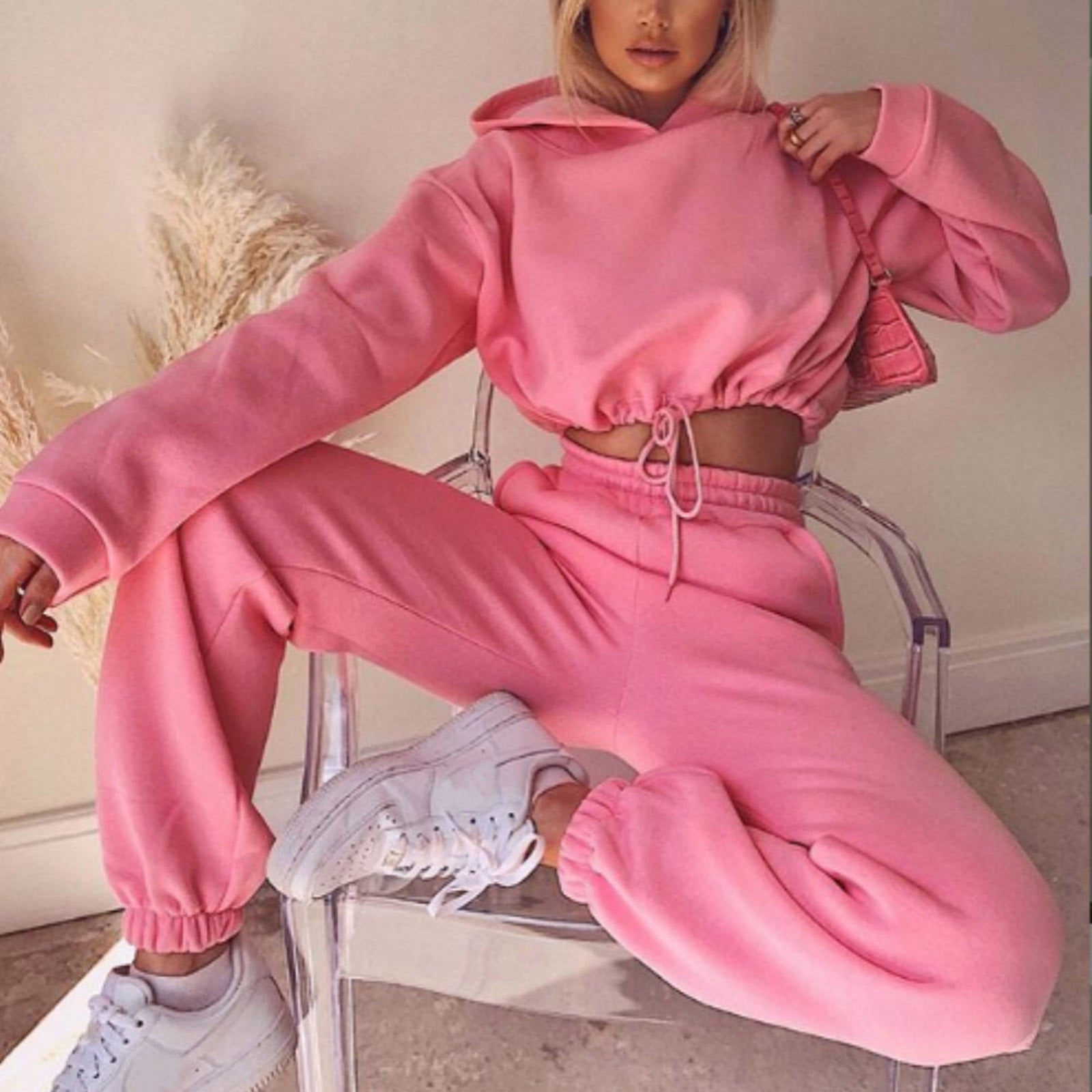 Women’s Casual Tracksuit Set Hoodie & Jogger Sweatsuit