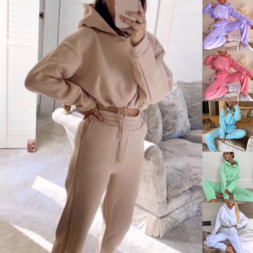 Women’s Casual Tracksuit Set Hoodie & Jogger Sweatsuit