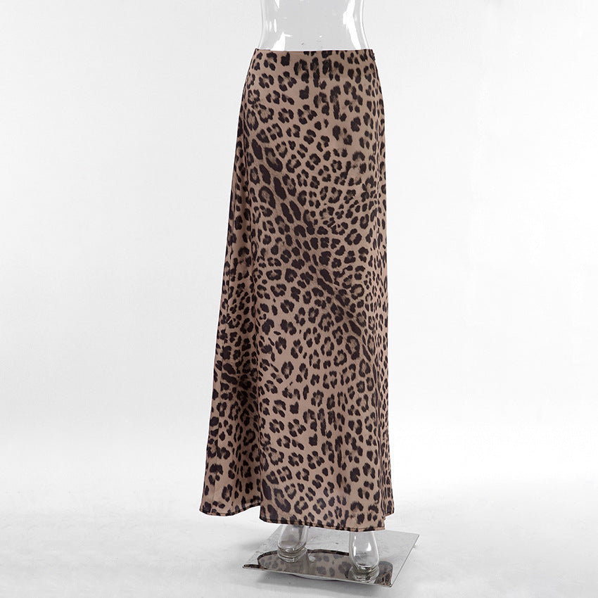 Leopard Print Mermaid Dress”