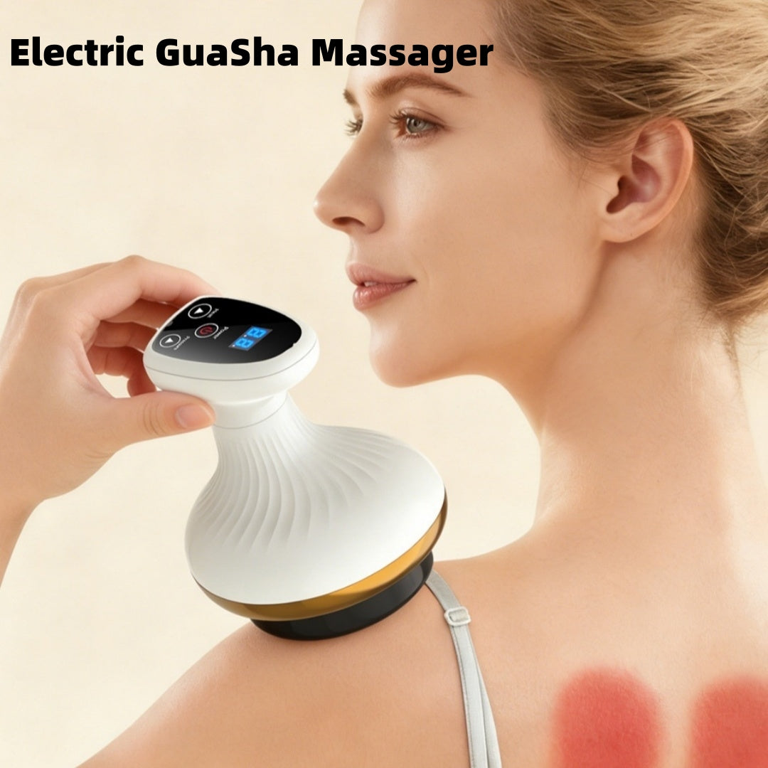 Electric Gua Sha Massage Device Body & Facial Contouring Tool